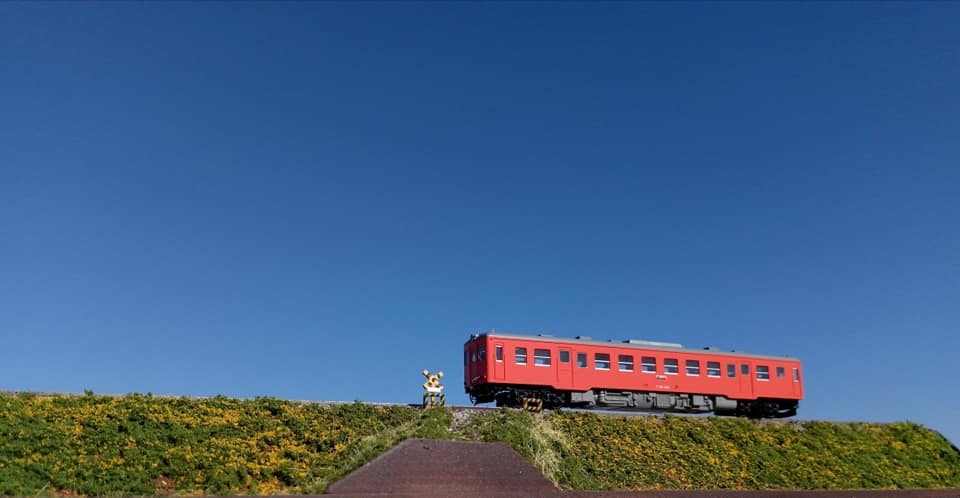 車両付き鉄道ジオラマ2(田舎の終着駅2)-ポケモンカード！ニャース192