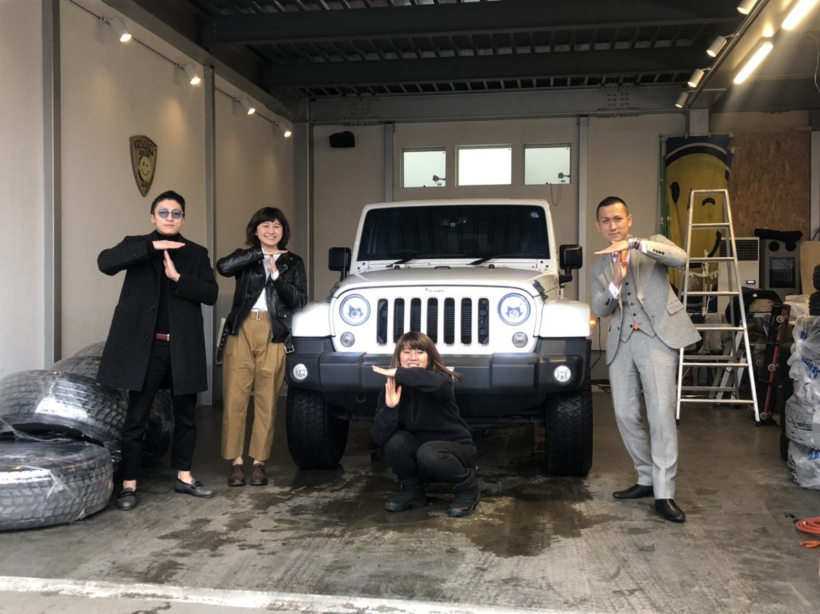 12月23日(日)★ラングラーO様納車♡ ランクル アルファード レクサス_b0127002_17073210.jpg