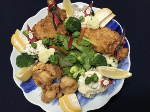 帰省した息子と一緒にXmasイブイブ_a0346704_16511840.jpg