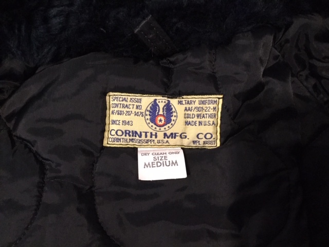 『CORINTH』N2-B フライトジャケット_d0174308_13110385.jpeg