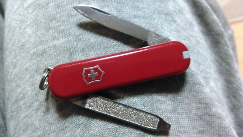 Victorinox Fisherman 手入れ_c0337631_19241422.jpg