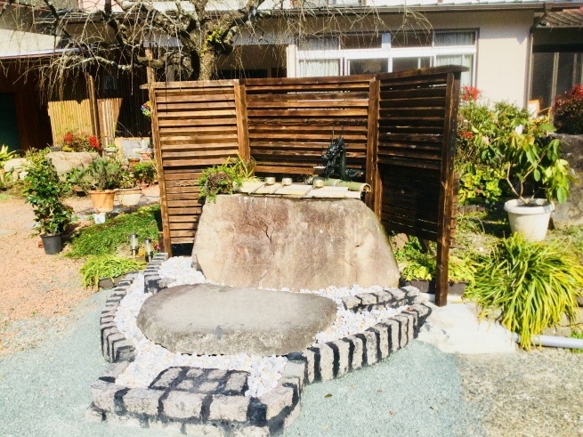 毘沙門さまとの出会い  手水舎_c0348065_22245561.jpeg