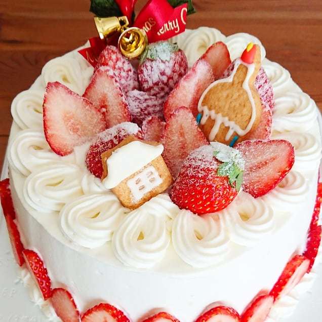 クリスマスケーキ最終日🎂_a0113430_11081137.jpg