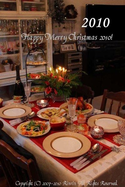 メリークリスマス★　テーブルセッティングの写真いろいろ。_e0237680_11063237.jpg
