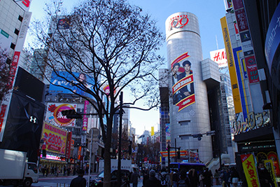 12月25日㈫の109前交差点_b0056983_13554350.jpg
