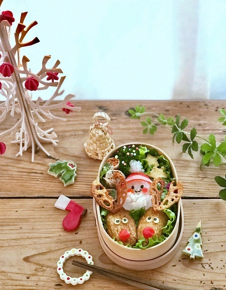 クリスマス.。*゚・*:.。.: お弁当と ケーキと 靴下と..._d0249193_21264236.jpg