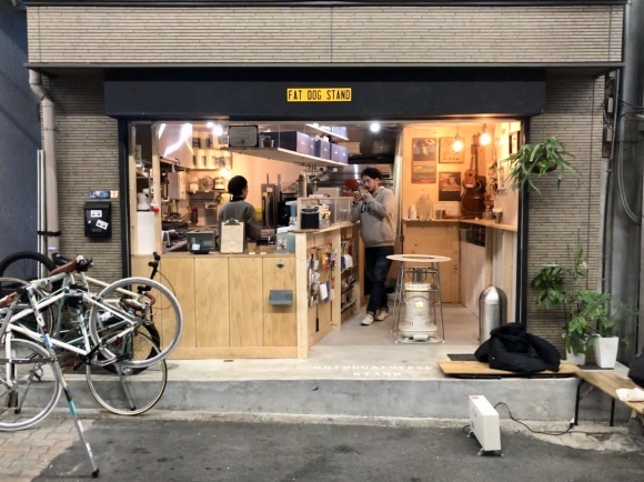 空堀商店街ホットドッグ「FAT DOG STAND」_c0388708_19363928.jpeg