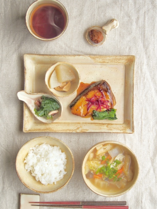 ぶりの照り焼き朝ごはん_b0277136_12521078.jpeg