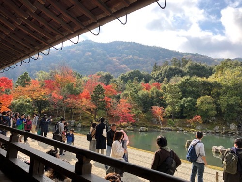 年に１度の女子旅&#128643;京都・嵐山に行ってきました♪②嵐山観光_a0284626_15392585.jpg