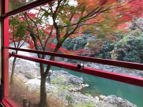 年に１度の女子旅&#128643;京都・嵐山に行ってきました♪②嵐山観光_a0284626_15394322.jpg