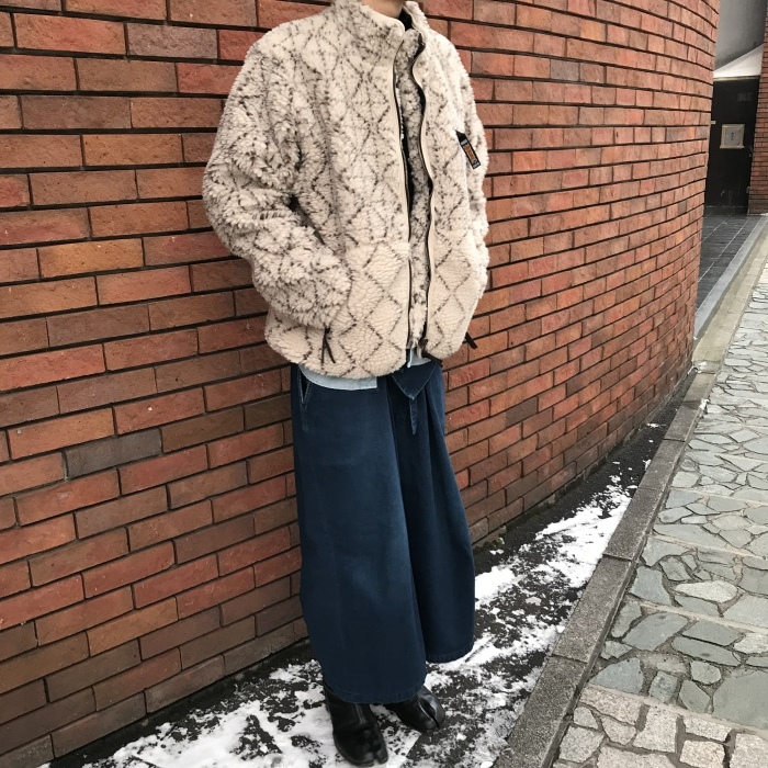 道着刺し子ボアフリースリバーシブルブルゾン : SAPPORO STAFF BLOG