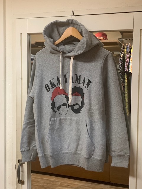 アールディーズ タグ付き OKAYAMAN パーカー スウェット プルオーバー アールディーズ タグ付き OKAYAMAN パーカー スウェット 長袖 裏毛 S