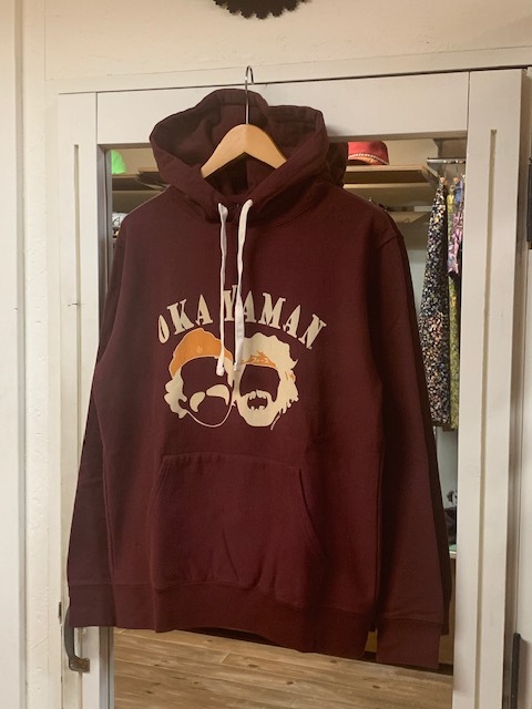 アールディーズ タグ付き OKAYAMAN パーカー スウェット プルオーバー アールディーズ タグ付き OKAYAMAN パーカー スウェット 長袖 裏毛 S