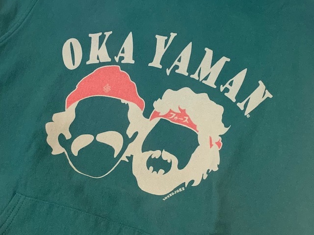 アールディーズ タグ付き OKAYAMAN パーカー スウェット プルオーバー アールディーズ タグ付き OKAYAMAN パーカー スウェット 長袖 裏毛 S