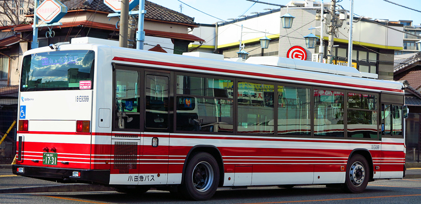 小田急バス 2pg Lv290n2 研究所第二車庫 小田急バス 2pg Lv290n2 研究所第二車庫