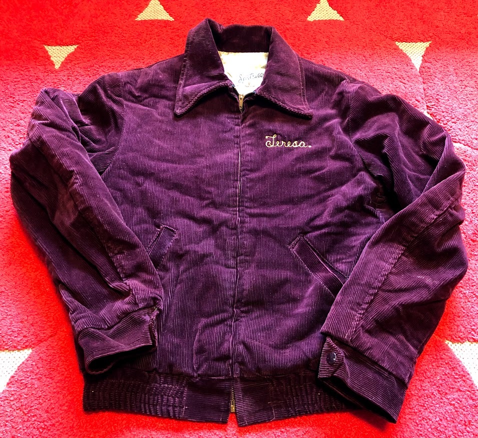 1/2新春入荷!50s~コーデュロイ インディアンヘッド チェーン 1/2新春入荷!50s~コーデュロイ インディアンヘッド チェーン