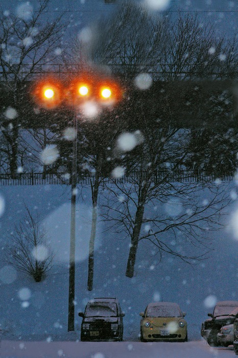 雪の夜は静かです 北の旅人日記