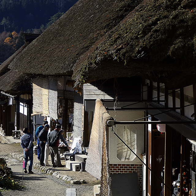 戊辰150年会津の旅1日目　大内宿散策　18.11.21 09:29_d0367875_05284173.jpg