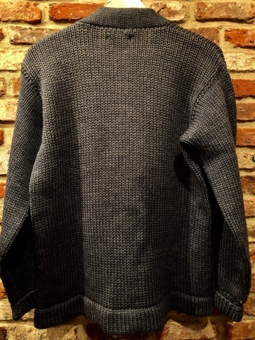 1940-50s \" J.B SIMONS \" ALL WOOL Vintage - INDIGO BLUE - CARDIGAN ※ A HAPPY NEW YEAR 2019 ！！_d0172088_20561703.jpg