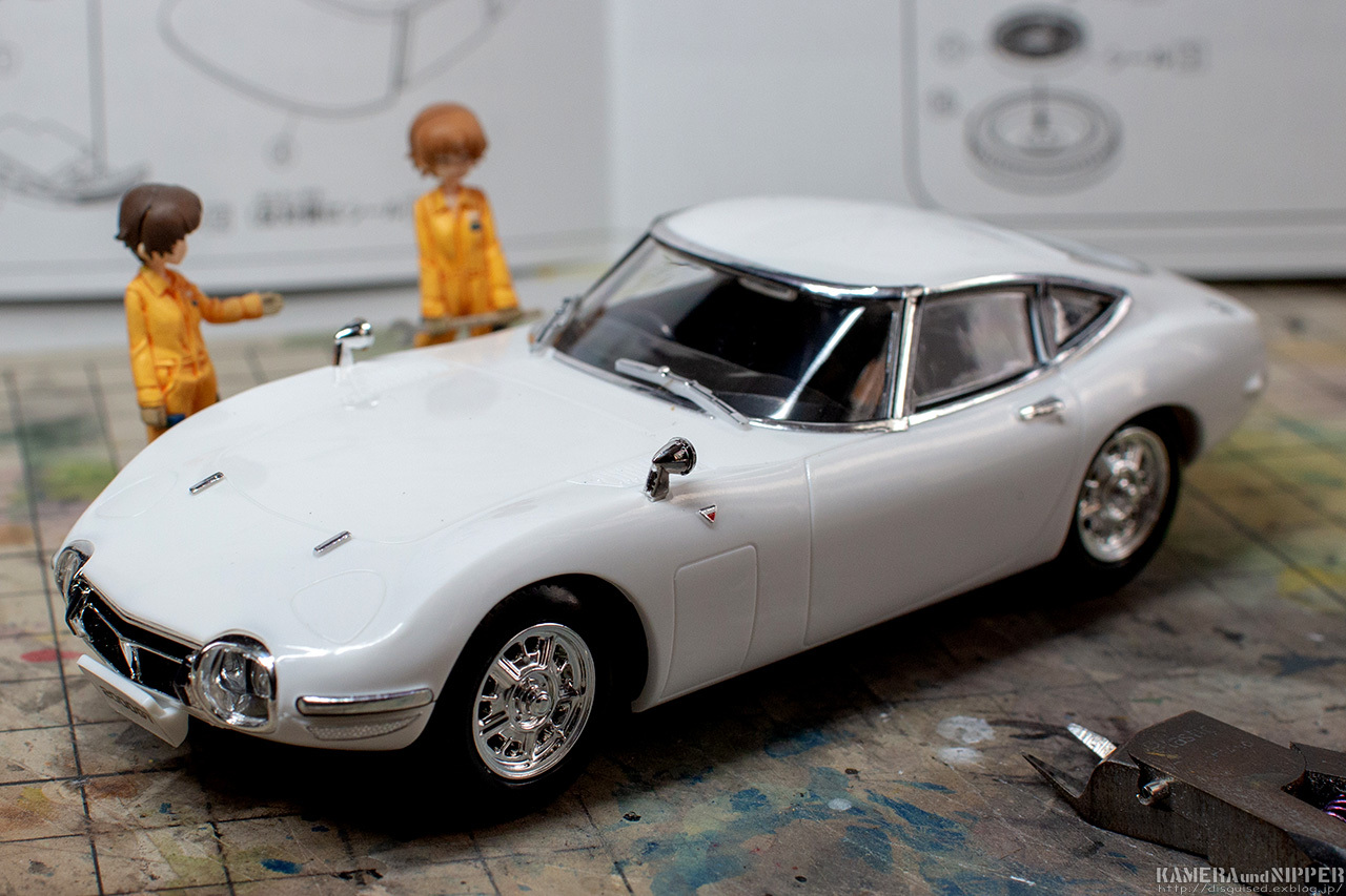 トヨタ 2000GT (ペガサスホワイト) (プラモデル) - ホビーサーチ