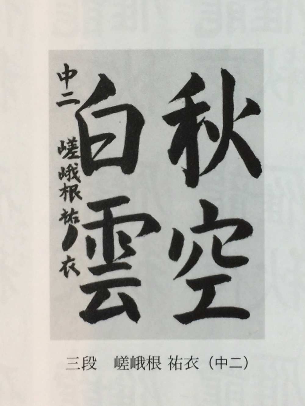 書道教室 「関西代表作家展」のご案内と「今月の推薦作品」_d0318597_11233210.jpeg