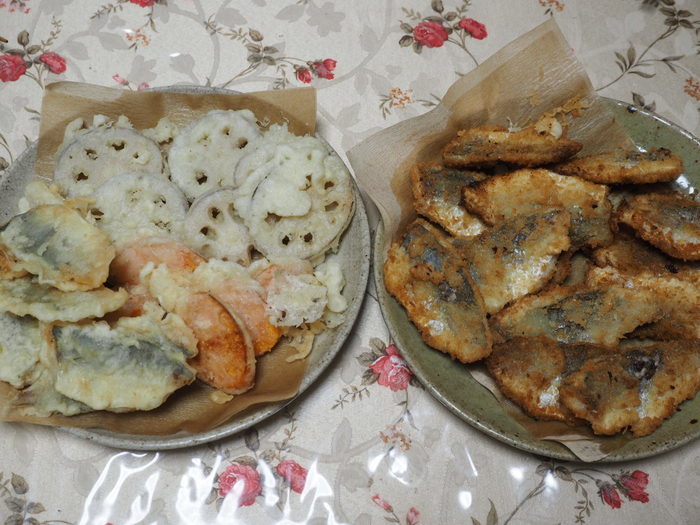 夫の釣果とその後の料理_c0116915_23310714.jpg