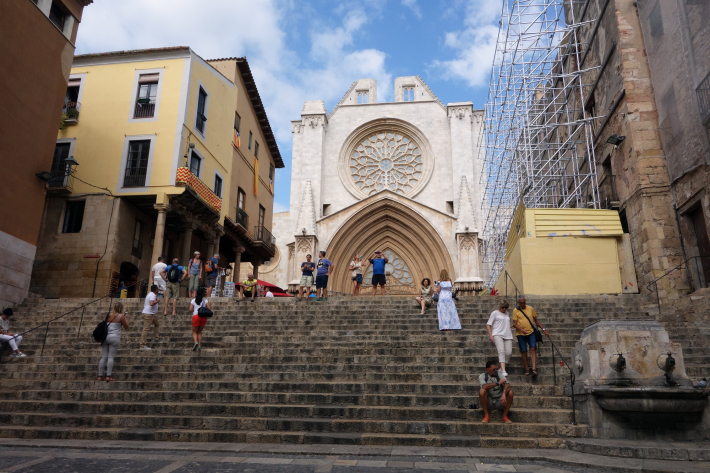 タラゴナの旧市街を散策 タラゴナ大聖堂 Catedral de Tarragona 人間の塔 Castell 無形文化遺産 2018年9月 バルセロナの旅(12)_f0117059_19490104.jpg
