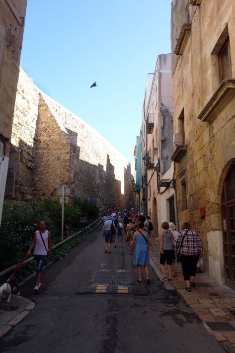 タラゴナの旧市街を散策 タラゴナ大聖堂 Catedral de Tarragona 人間の塔 Castell 無形文化遺産 2018年9月 バルセロナの旅(12)_f0117059_19503951.jpg