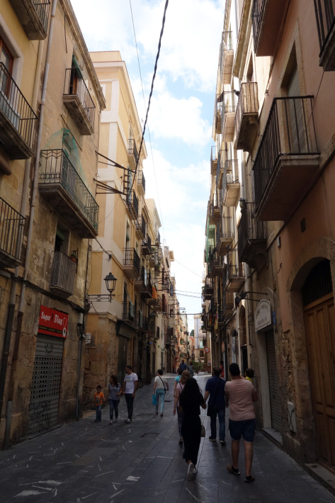 タラゴナの旧市街を散策 タラゴナ大聖堂 Catedral de Tarragona 人間の塔 Castell 無形文化遺産 2018年9月 バルセロナの旅(12)_f0117059_20050216.jpg