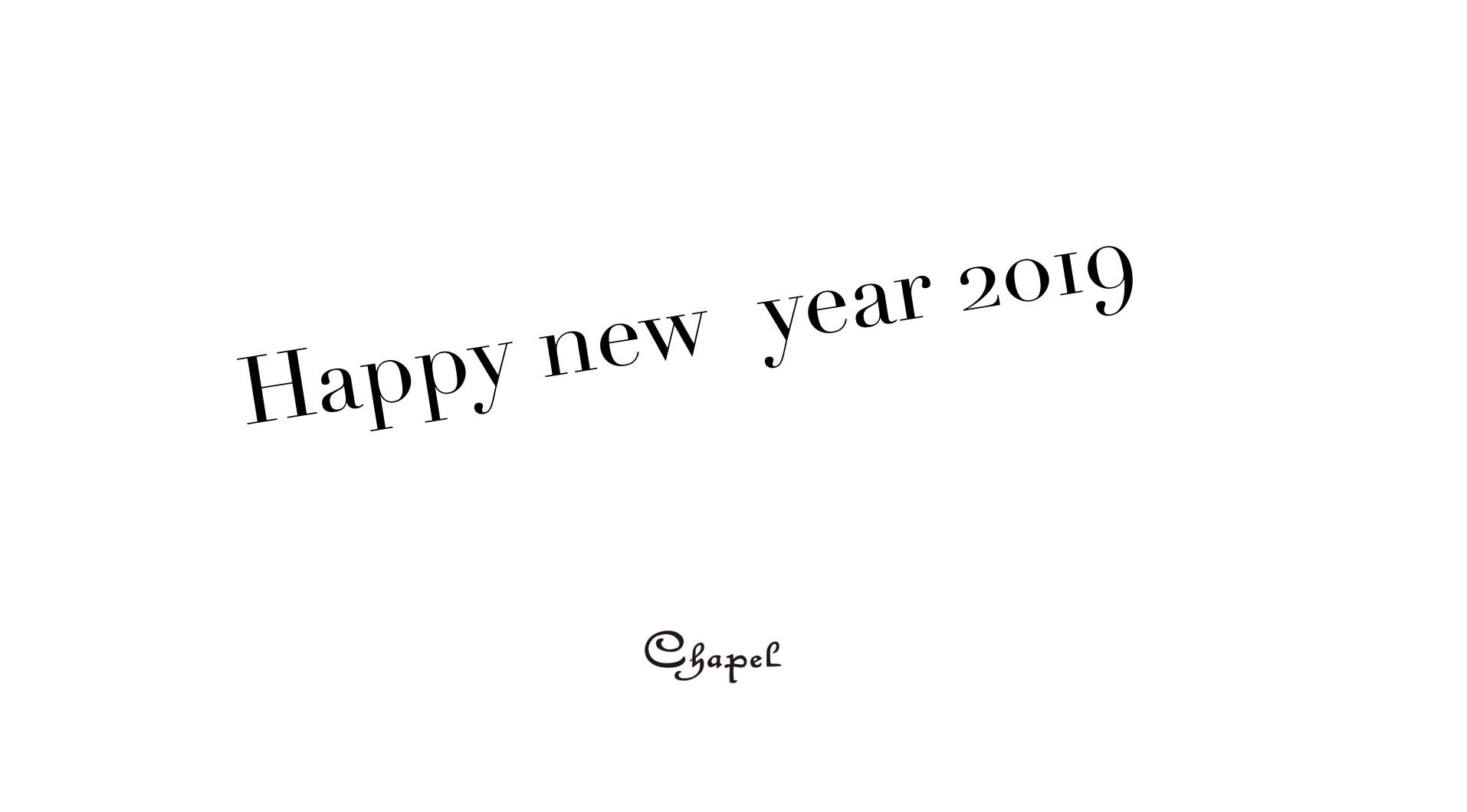 Happy new year 2019_c0161527_10224557.jpg