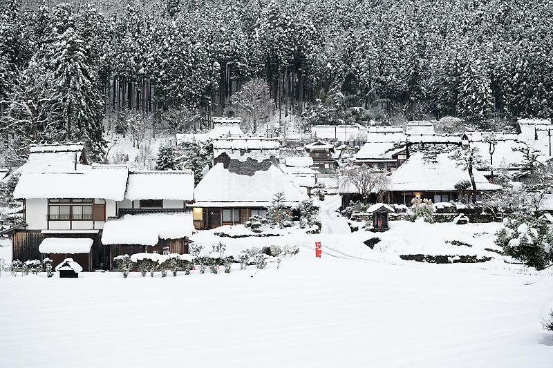 大晦日の雪景色@美山茅葺きの里 其の一_f0032011_22550171.jpg