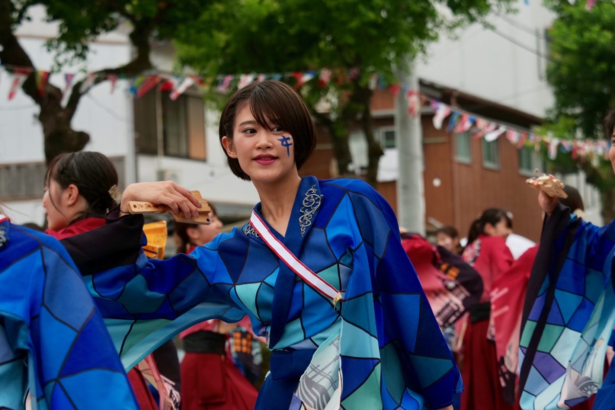 ２０１８高知よさこい２日目その４３（早稲田大学よさこいチーム東京花火）_a0009554_23493449.jpg