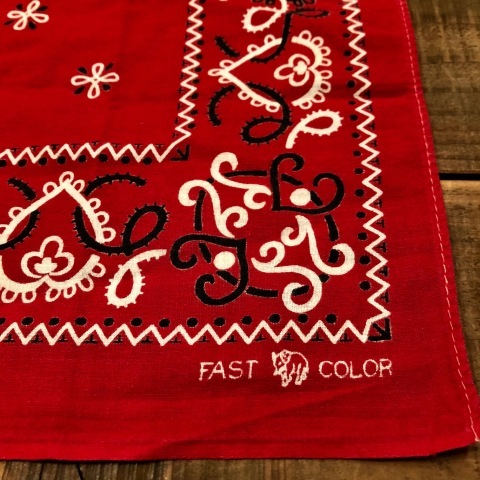 1940s \" ELEPHANT BRAND -下鼻マーク- \" ALL COTTON VINTAGE - FAST COLOR - BANDANA ._d0172088_18315817.jpg