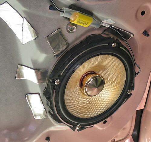 N Box Jf1 フロントドアのスピーカー交換 Ar75ts