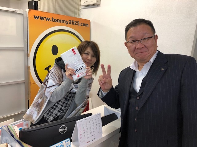 1月4日(金)☆TOMMYアウトレット☆あゆブログ٩(๛ ̆ 3 ̆)۶♥ 新年初ブログ✨今日はご成約が4台も・・・♡_b0127002_18441063.jpg