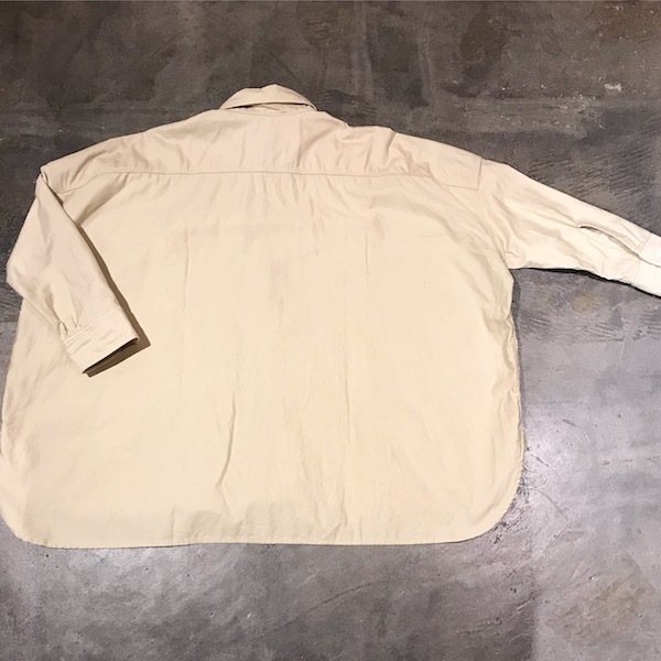 ドルマンワイドシャツ ARTE POVERA_d0364239_19362323.jpg