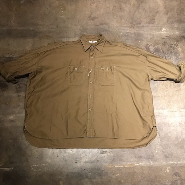 ドルマンワイドシャツ ARTE POVERA_d0364239_19363984.jpg