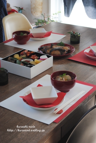 元日の食卓 * 2019_b0351624_16093903.jpg