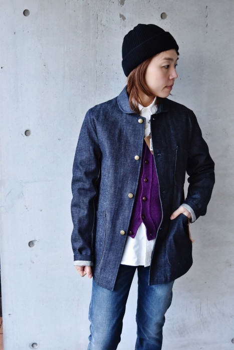 英国WOOL の元祖 Jamieson\'s PURPLE CARDIGAN_d0152280_20214751.jpg