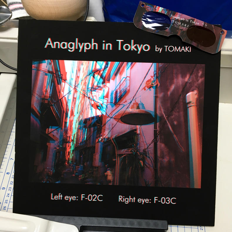 チャリティ展に出品した、ケータイ2台で撮影したアナグリフ作品_c0060143_03085974.jpg