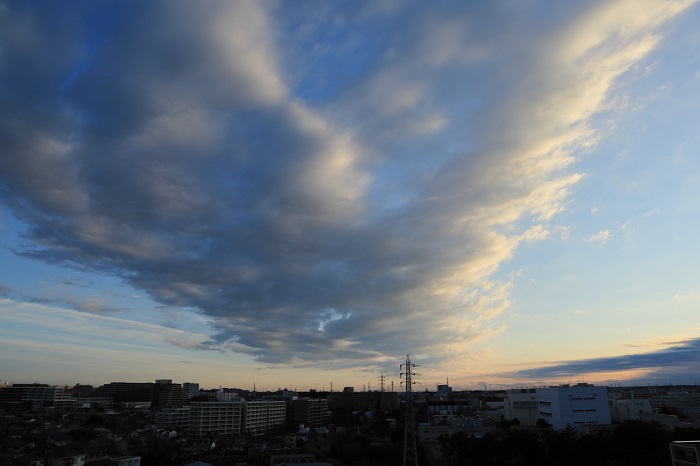 層状雲（層積雲）_b0268615_15293118.jpg