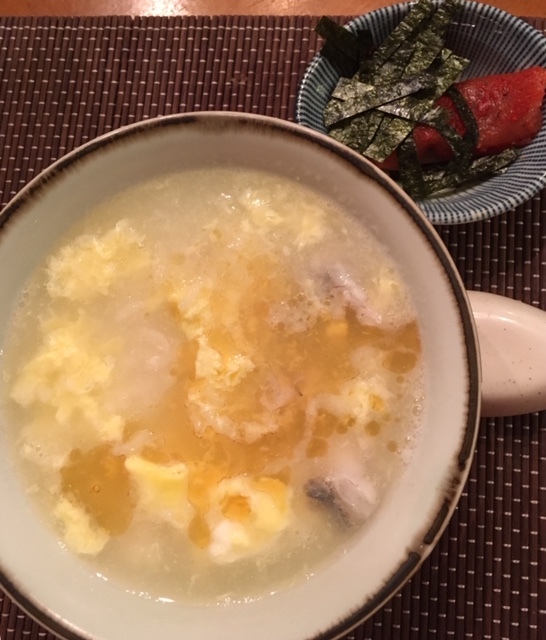 鯛雑炊、笹団子 - 最近の日本食_e0350971_00145841.jpg