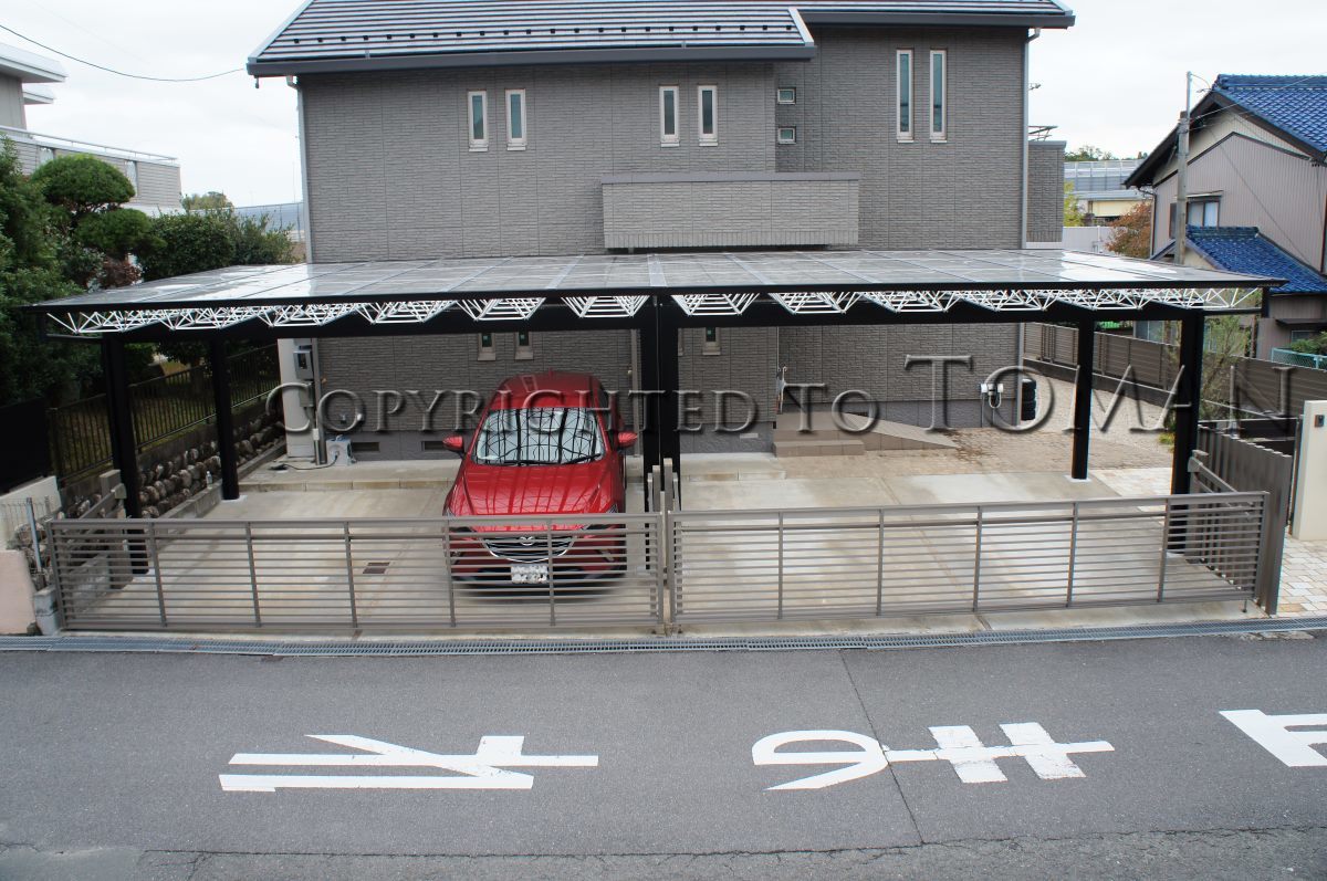 三重県四日市市で屋根付き駐車場 Mシェード を施工いたしました エクステリア Com スタッフブログ