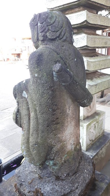 年末年始(イベント以外)浅草拳、駿馬塚、柳屋お藤の銀杏、さすらい地蔵力石、都立大学駅近辺の歴史不思議物件、有楽町高架今昔、河鍋暁斎、女夫石の正体、三囲神社 2018/12/25-2019/1/8_b0116271_20323102.jpg