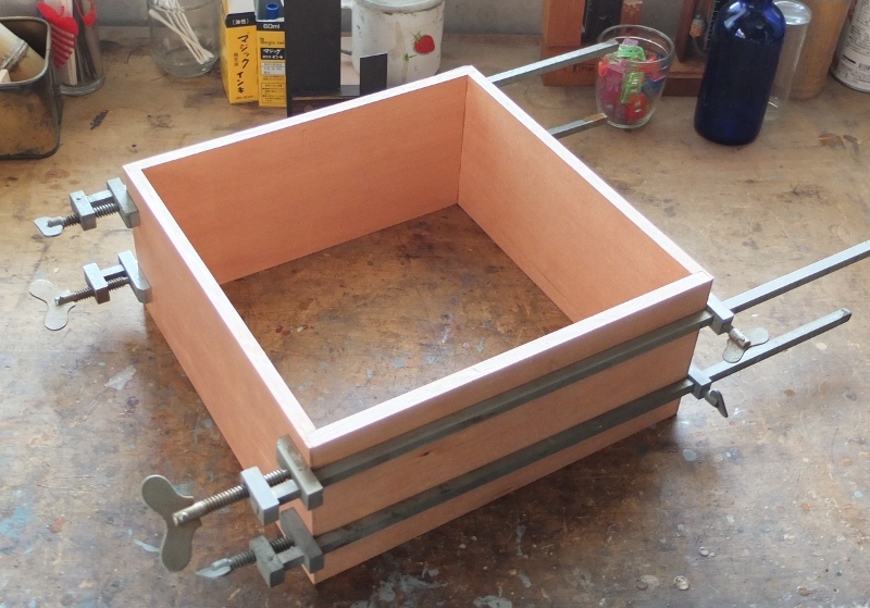 1球ラジオの製作 (その4) ケースを作る_b0212396_22132102.jpg