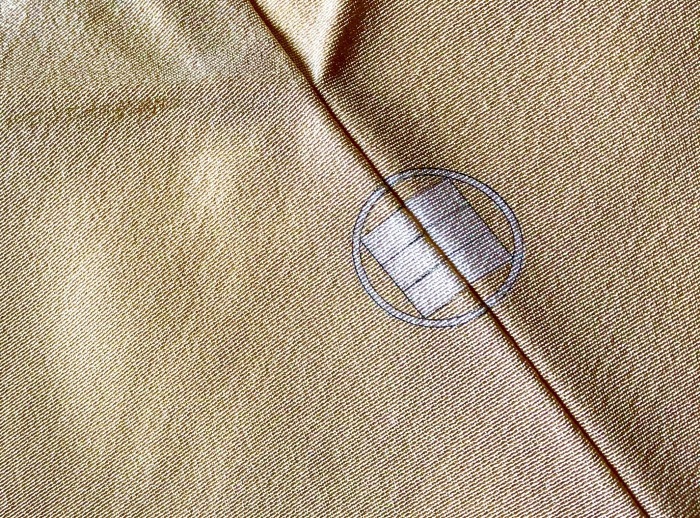 一つ紋の色留袖 : 丘の上から通信