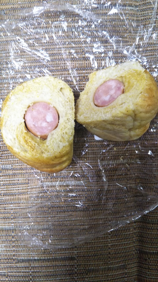 カレイドベーグル ミニ・ベーグルドッグ カレー味_f0076001_22542477.jpg