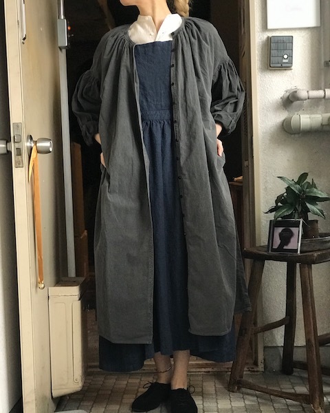 Gathered dress_d0364239_18282963.jpg