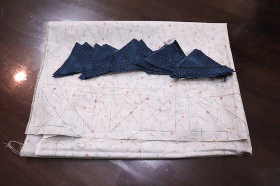 キルト教室 ~ リボンで作る連絡帳入れ ~_e0222340_169399.jpg