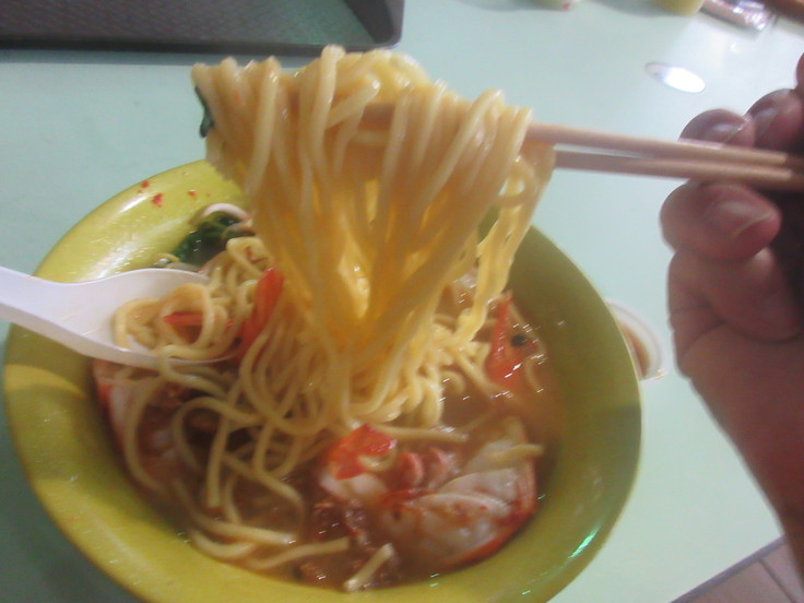 Kallang Cantonese Prawn Noodle 1日目 シメの海老麺。_c0212604_18195390.jpg